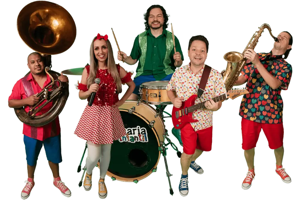 Banda infantil para aniversário
